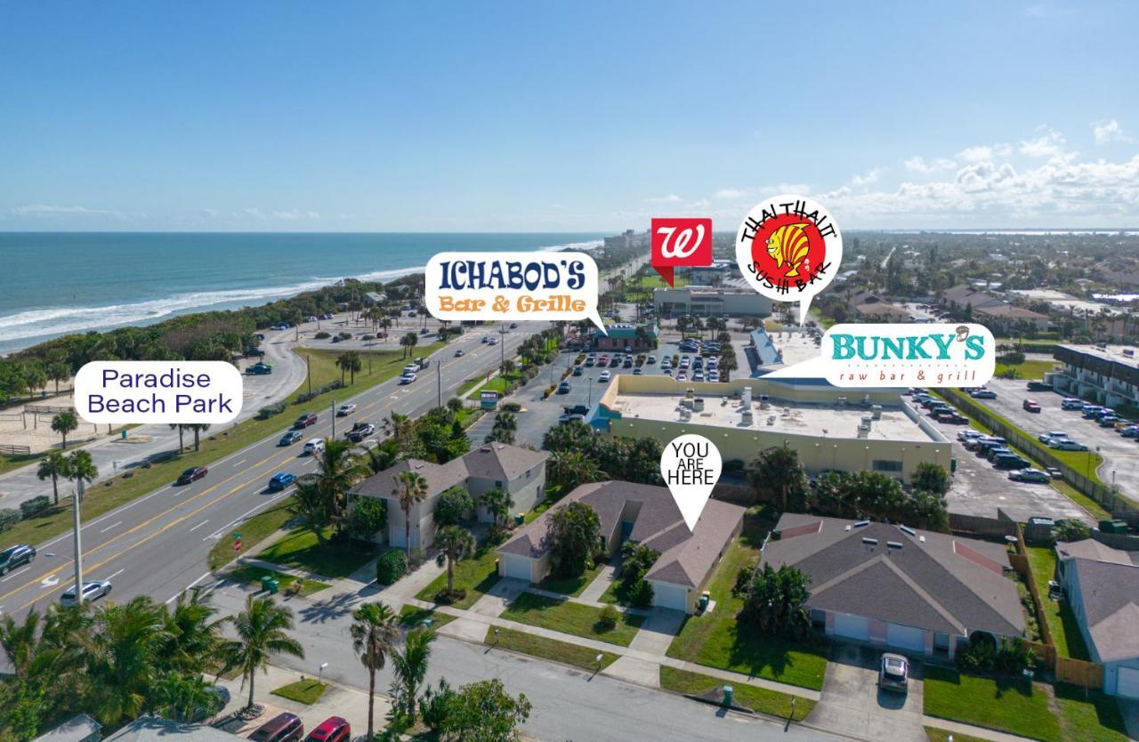 Sunset Serenity - 3Br Beach Townhome With Outdoor Patio - New Hot Tub, Steps To Ocean Fun! Melbourne Extérieur photo